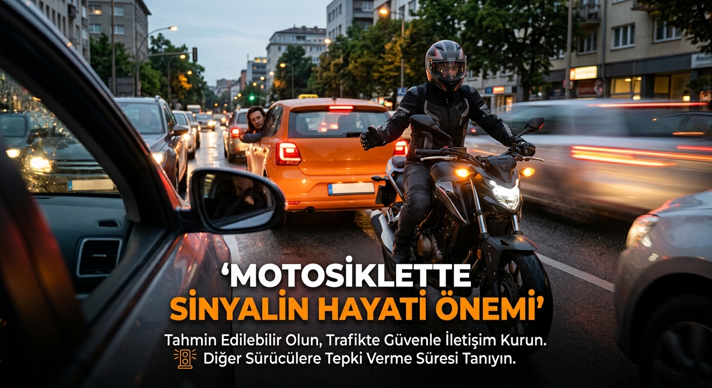 Motosiklette Sinyal Kullanımı: Trafikteki En Güçlü İletişim Aracınız