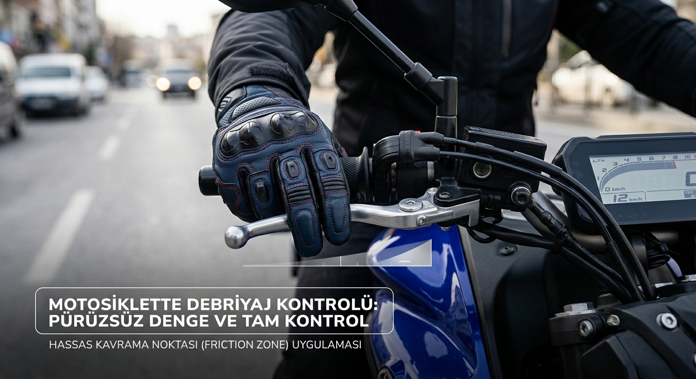 Motosiklette Debriyaj Kullanımı: Pürüzsüz Denge ve Tam Kontrolün Anahtarı